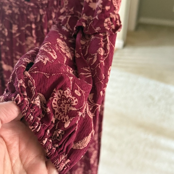 Knox Rose Boho Dress Long Sleeves With Pockets Size XS - Picture 5 of 16